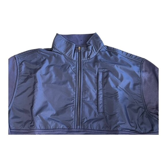 UNTUCKit Mens Ristow Long Sleeve Half Zip Jacket~Size Small~Medival Blue~L11 39 - Picture 4 of 8